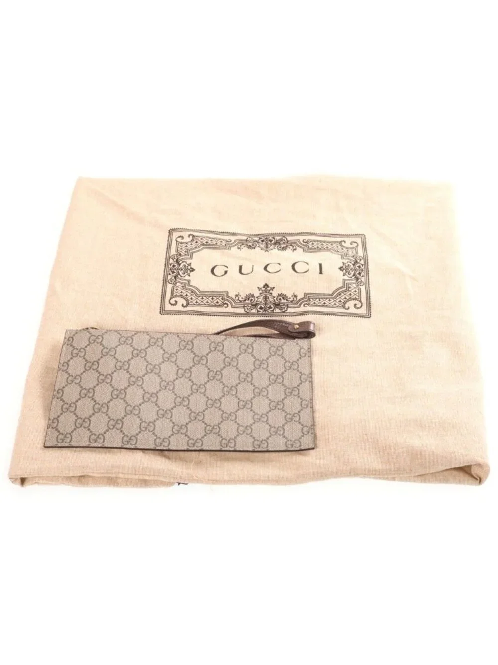 Gucci Ophidia Tote Bag Brown Leather Gold